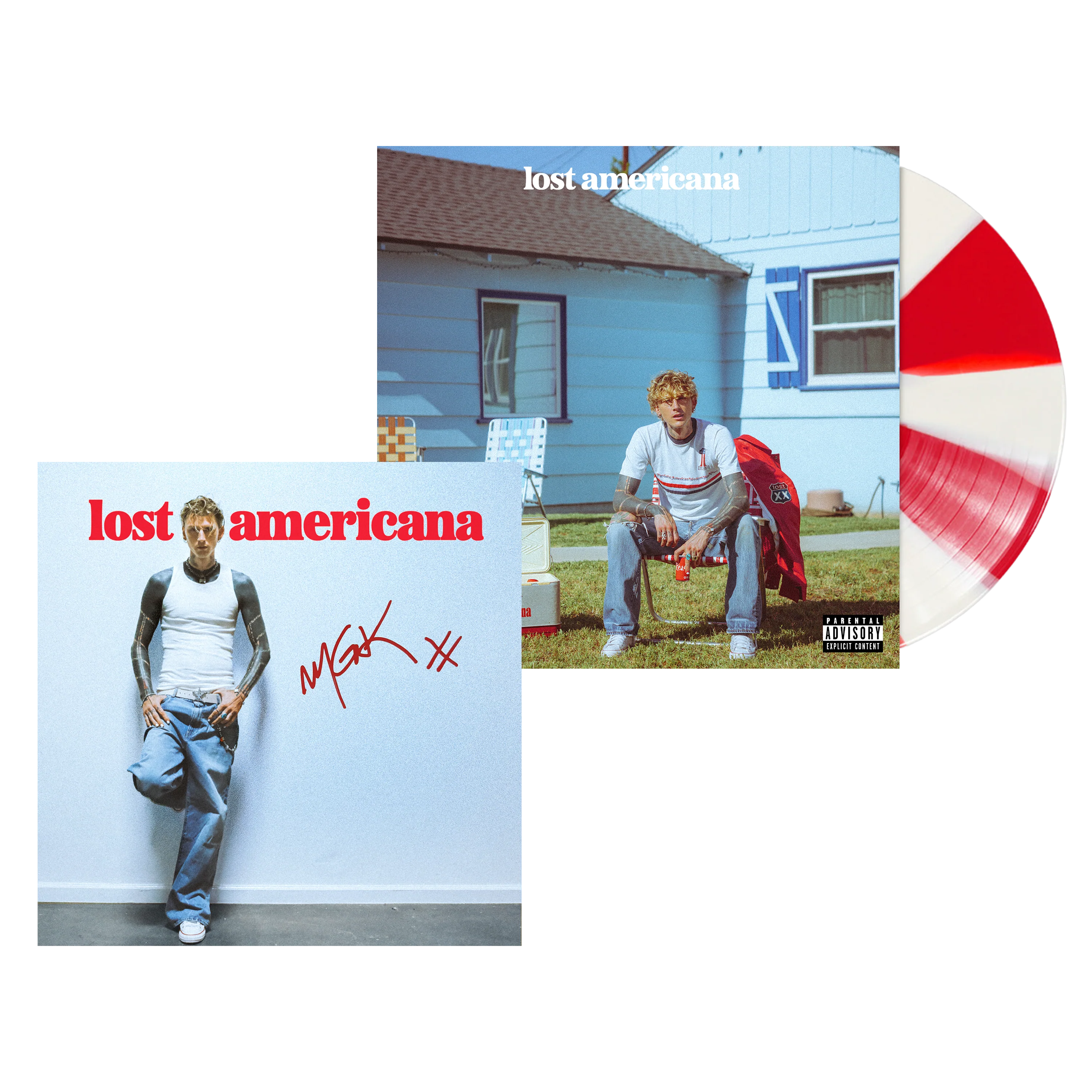 lost americana - store exclusive vinyl (signed)